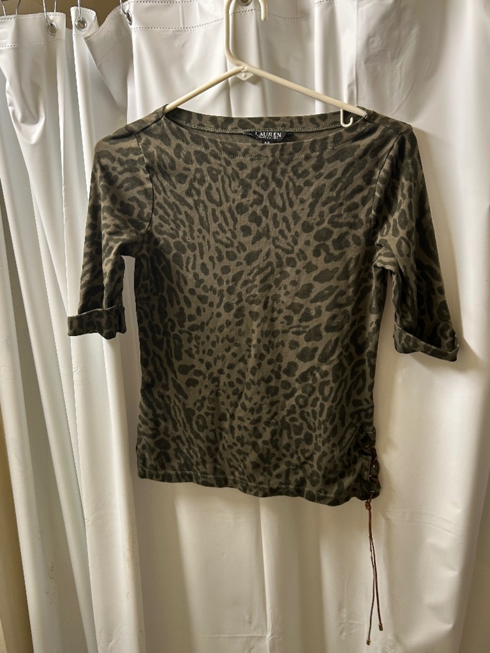 Ralph Lauren Animal Print Top